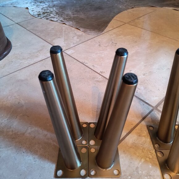 (8) Angled 9" Tapered MCM Legs - Picture 1 of 5